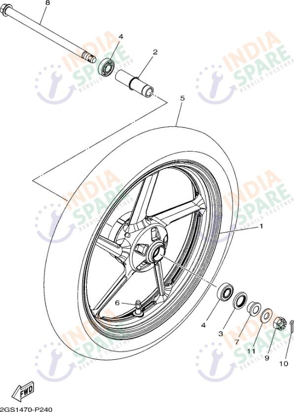 FRONT WHEEL